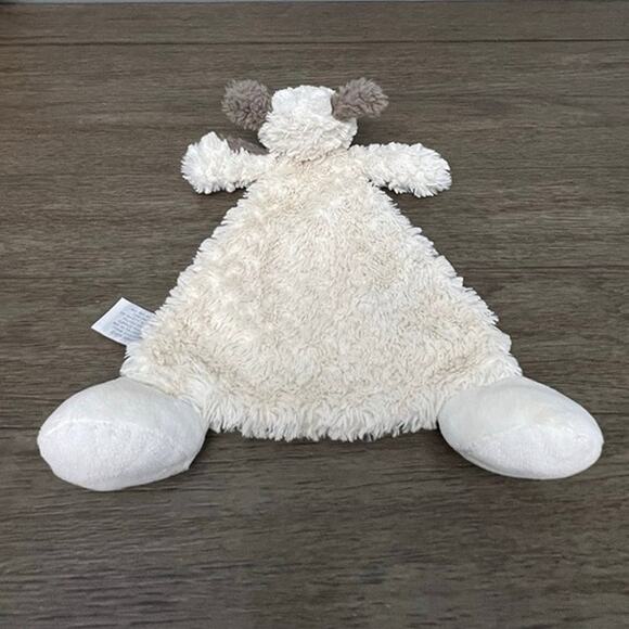 Nat & Jules Soft n‎ Cuddly Cream & Brown Cow Lovey - Picture 2 of 5